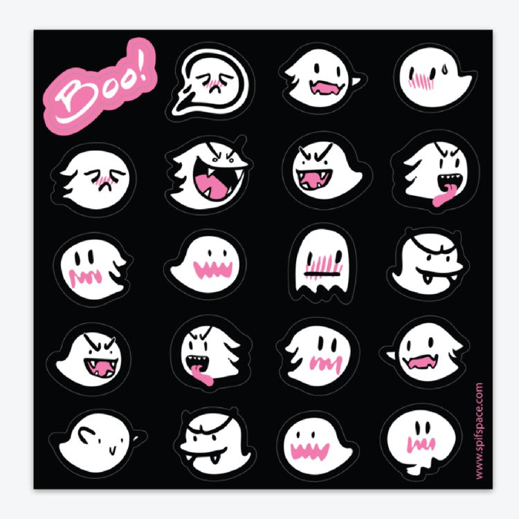 BOO! Sticker Sheet