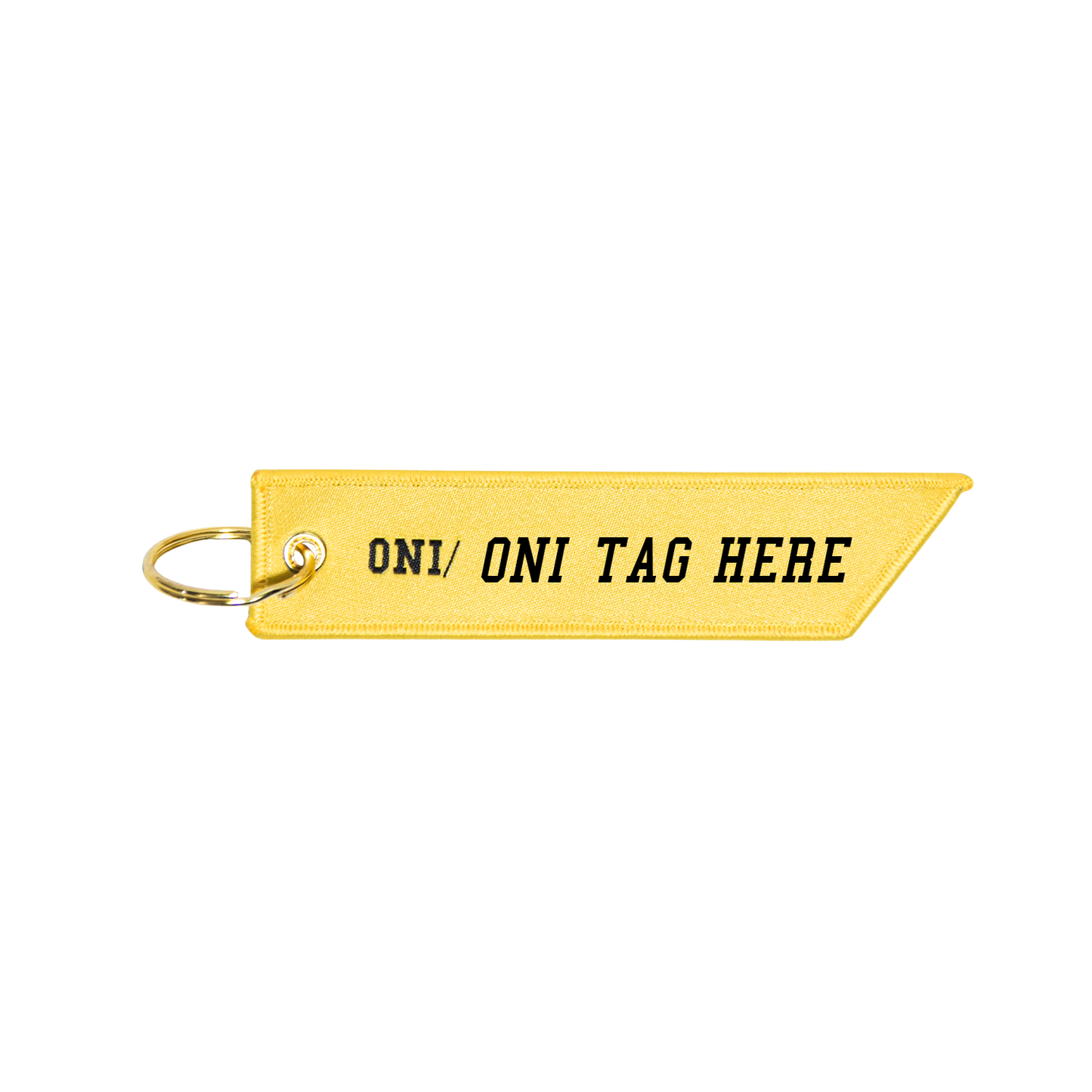 ONI YELLOW FLIGHT TAG