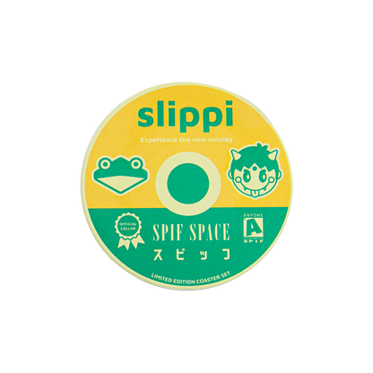 SPIF X SLIPPI COASTER SET (PRE-ORDER)