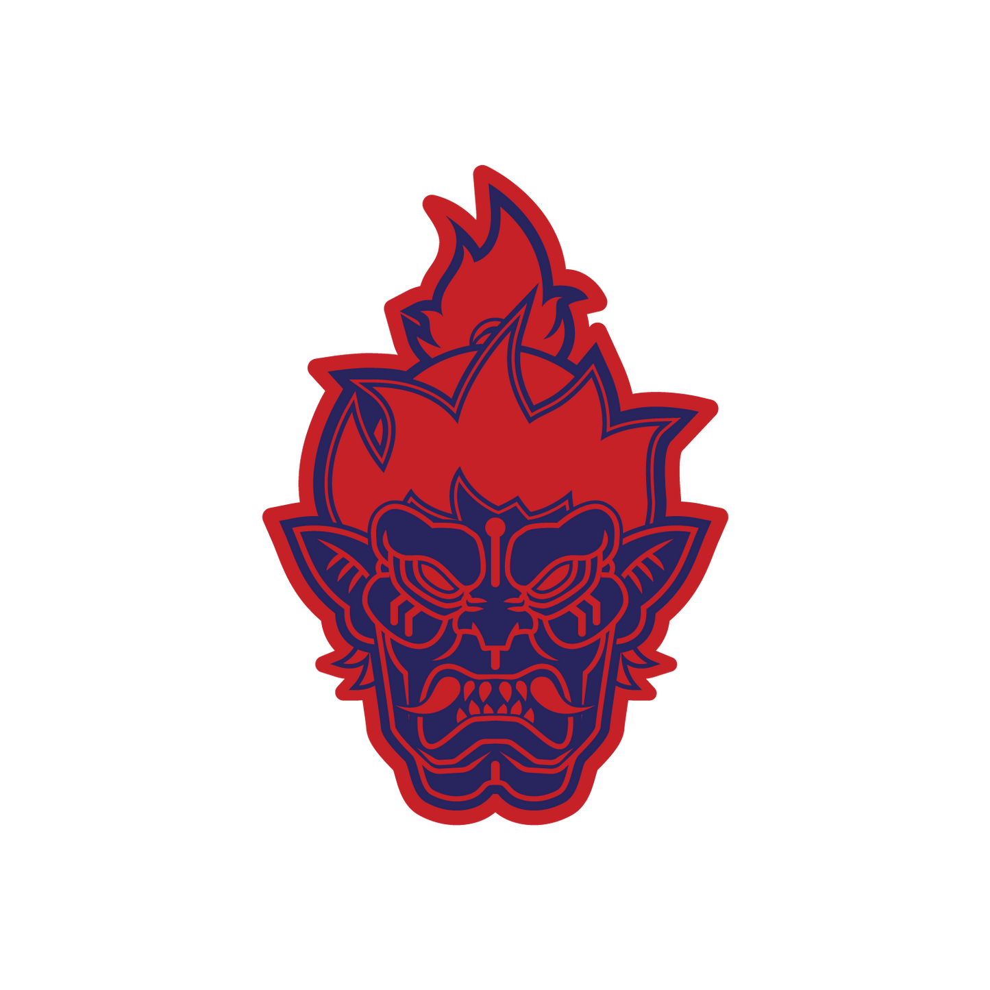 ONI WARRIOR Sticker