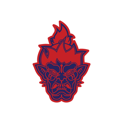 ONI WARRIOR Sticker